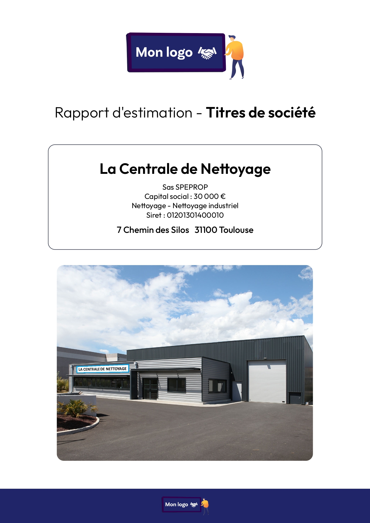 Exemple rapport Titres de société